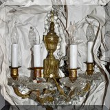 D26. Crystal chandelier. 
